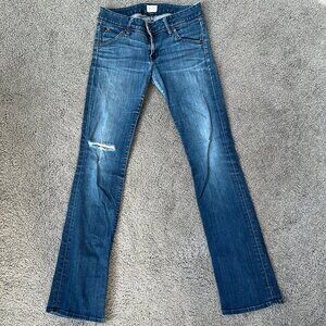 Hudson Jeans Women's Blue Boot Cut Jeans